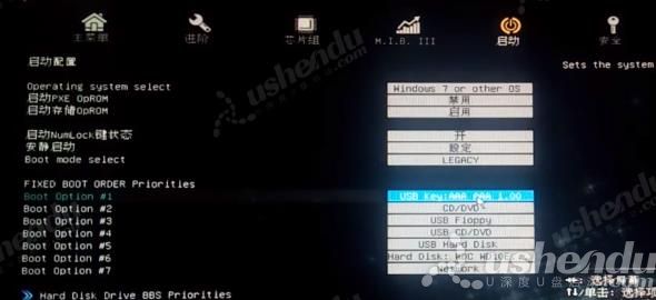 bios設(shè)置u盤啟動(dòng)